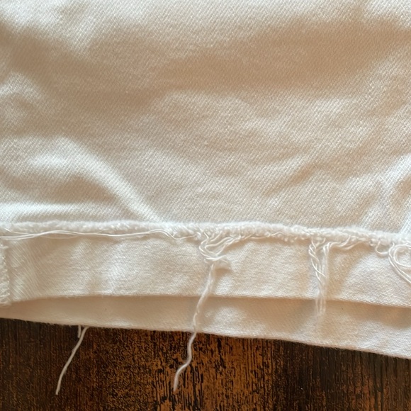 Paige White Denim Shorts - Picture 5 of 5
